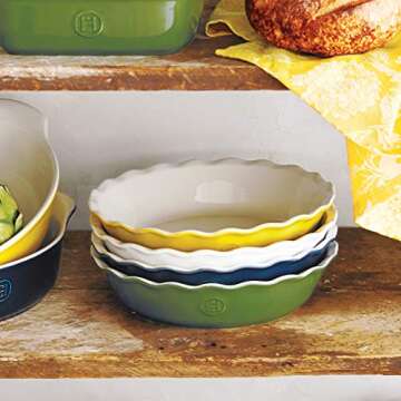 Emile Henry 9" Pie Dish - Modern Classics Collection | Twilight