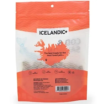 Icelandic Cod & Salmon Combo Bites for Dogs 3 oz