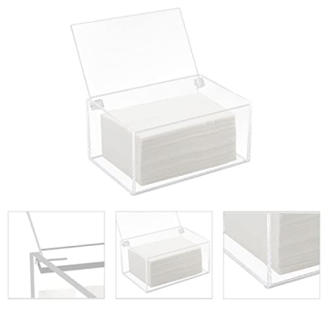 Watpot Acrylic Dryer Sheet Holder - Laundry Room Organizer