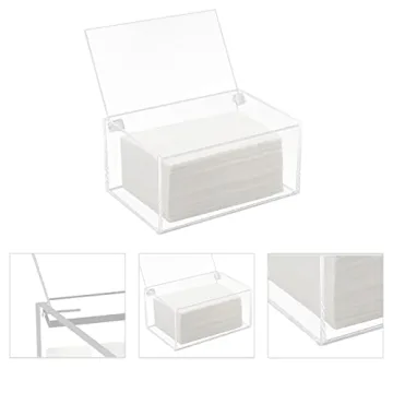 Watpot Acrylic Dryer Sheet Holder - Laundry Room Organizer