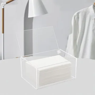 Watpot Acrylic Dryer Sheet Holder - Laundry Room Organizer