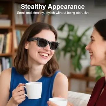 HiBloks LED Blocking Stickers for Ray-Ban Meta Smart Glasses