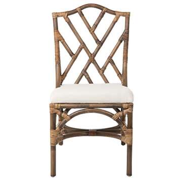 Kouboo Rattan Dining Chair Set of 2 for Stylish Seating