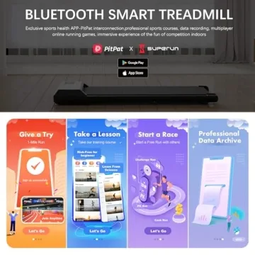 SupeRun Walking Pad Compact Under Desk Treadmill