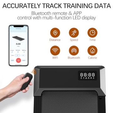 SupeRun Walking Pad Compact Under Desk Treadmill