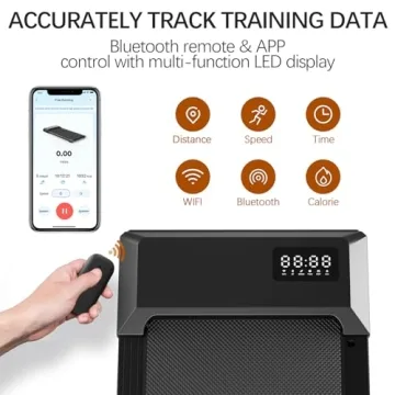 SupeRun Walking Pad Compact Under Desk Treadmill