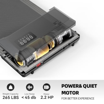 SupeRun Walking Pad Compact Under Desk Treadmill