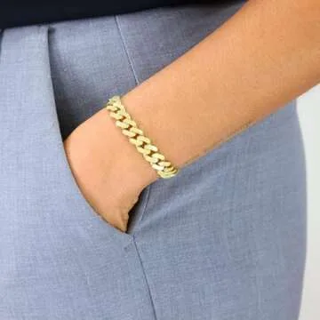 Nuragold 10k Gold Royal Monaco Bracelet for Every Occasion