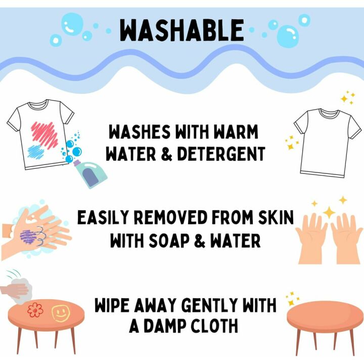 Kwik Stix Paint Sticks - 24 Washable Colors for Kids