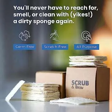 Scrub & Throw Eco-Friendly Loofah Sponges for All Cleaning Needs