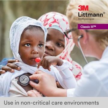 3M Littmann Classic III Stethoscope - Superior Sound Quality and Comfort