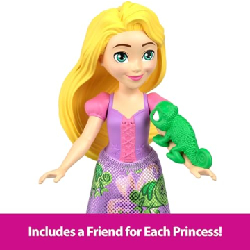 Mattel Disney Princess Set with Dolls and Friends Figures