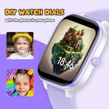 ZURURU Kids Smart Watch Fitness Tracker for Ages 6-14