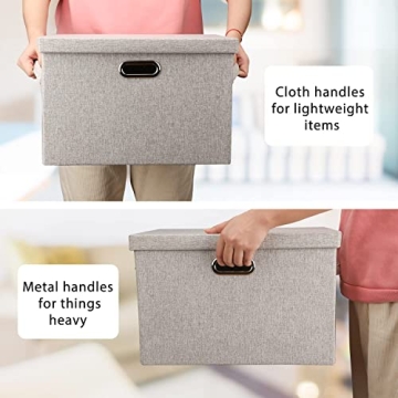 Stylish Graciadeco Collapsible Storage Bins for Organization