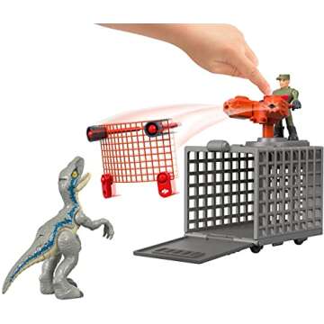 Fisher-Price Imaginext Jurassic World Dinosaur Hauler for Thrilling Adventures