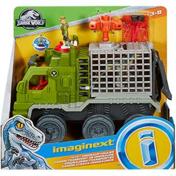 Fisher-Price Dinosaur Hauler for Imaginative Play
