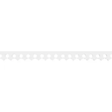 Ekena Millwork RUNP04X0625X48CLM Columbia Architectural Grade PVC Running Trim, 4"H, White
