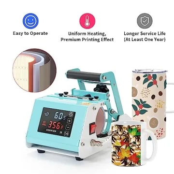 Compact PYD Life Mini Mug Heat Press Machine for Sublimation