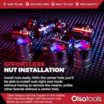 Olsa Tools Magnetic Socket Insert Set - 10pc Metric