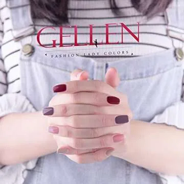 Gellen Gel Nail Polish Set - 6 Colors for Salon Quality Nails
