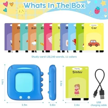 Kids Talking Flash Cards - 240 Sight Words for Learning