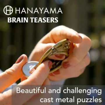 BePuzzled Hanayama Metal Brainteaser Puzzle for Ages 12+