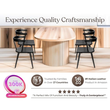 Poly and Bark Enzo Dining Chair Crafted from Solid Oak