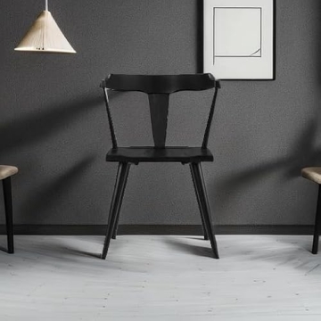 Poly and Bark Enzo Dining Chair Crafted from Solid Oak