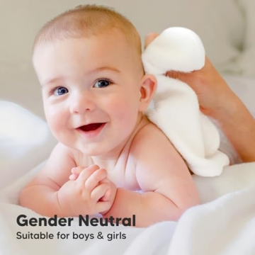 6-Pack Soft Bamboo Baby Washcloths for Newborns