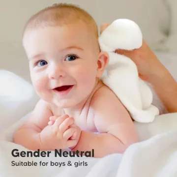 6-Pack Soft Bamboo Baby Washcloths for Newborns