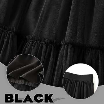 kydely Tulle Skirts for Women | Elegant Maxi Skirt