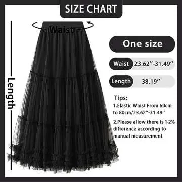 kydely Tulle Skirts for Women | Elegant Maxi Skirt