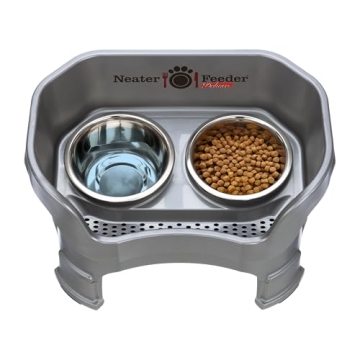 Neater Feeder Deluxe Medium Raised Pet Feeder for Dogs