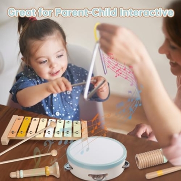 Montessori Wooden Musical Instruments Set for Toddlers