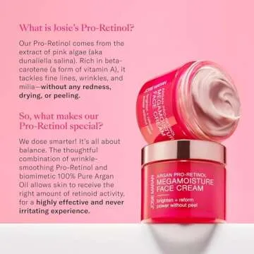Josie Maran Pro-Retinol Face Cream - Age-Defying Hydration