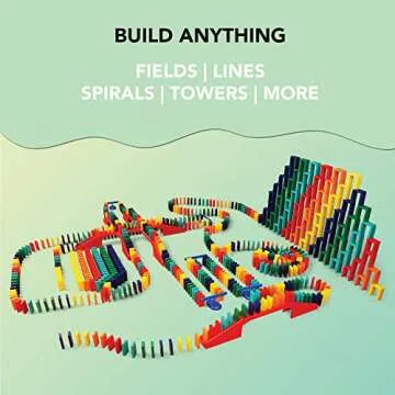 Bulk Dominoes Pro-Domino Kit for Kids Educational Fun