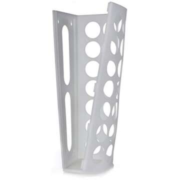 Handy Laundry Grocery Bag Storage Holder, Large Capacity Bag Dispenser, Neatly Store Plastic Shopping Bags & Keep Them Handy for Reuse, Access Holes Make Adding or Retrieving Bags Simple & Convenient