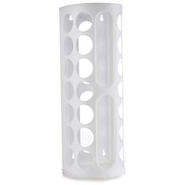 Handy Laundry Grocery Bag Storage Holder, Large Capacity Bag Dispenser, Neatly Store Plastic Shopping Bags & Keep Them Handy for Reuse, Access Holes Make Adding or Retrieving Bags Simple & Convenient