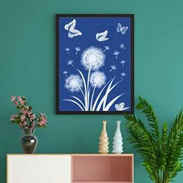 HFATMOS Cyanotype Paper, 30 Pcs Sun Print Paper Kit, High Sensitivity Sun Print Nature Printing Paper Solar Drawing Paper for DIY Arts Crafts Projects(A5 5.8 x 8.3 Inch), White