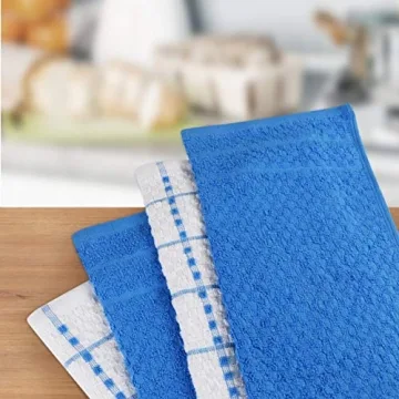 Utopia Kitchen Towels Set of 6 - Super Soft & Absorbent