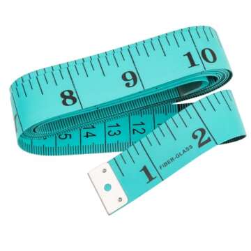 REIDEA Soft Tape Measure for Body Measuring Tape Sewing Tailor Fabric Cloth Tape Measure for Weight ...