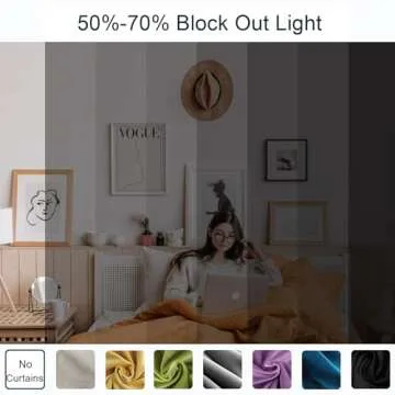 SINGINGLORY Black Velvet Curtains for Elegant Home Decor