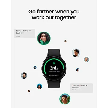 Samsung Galaxy Watch 4 Fitness Tracker with ECG Monitor