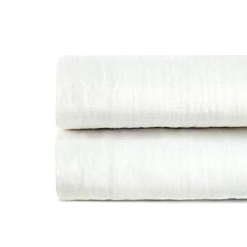 Cotton Organics Muslin Swaddle Blanket, Extra Soft and Hypoallergenic Organic Cotton, Gift Box (Natural White)