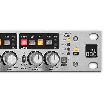 Audient Microphone Preamp, Black (asp880)