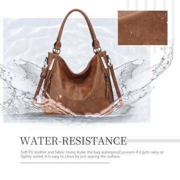 Stylish Large PU Leather Crossbody Bag for Women