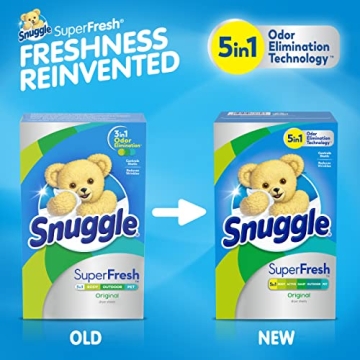 Snuggle Plus SuperFresh Dryer Sheets - 105 Count Freshness