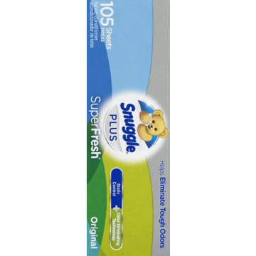 Snuggle Plus SuperFresh Dryer Sheets - 105 Count Freshness
