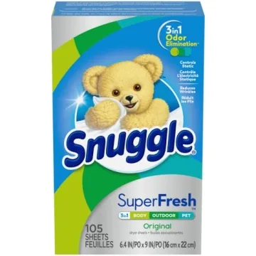Snuggle Plus SuperFresh Dryer Sheets - 105 Count Freshness