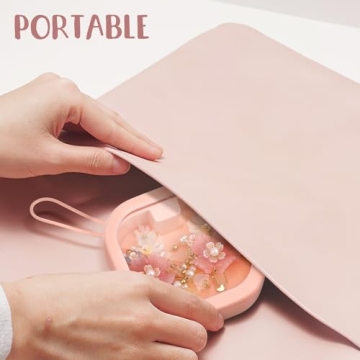 Hair Tie Organizer for Accessories - Cute and Portable Storage